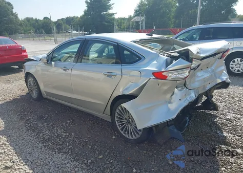 2016 Ford Fusion Titanium из США, поврежденный, VIN 3FA6P0K93GR301279